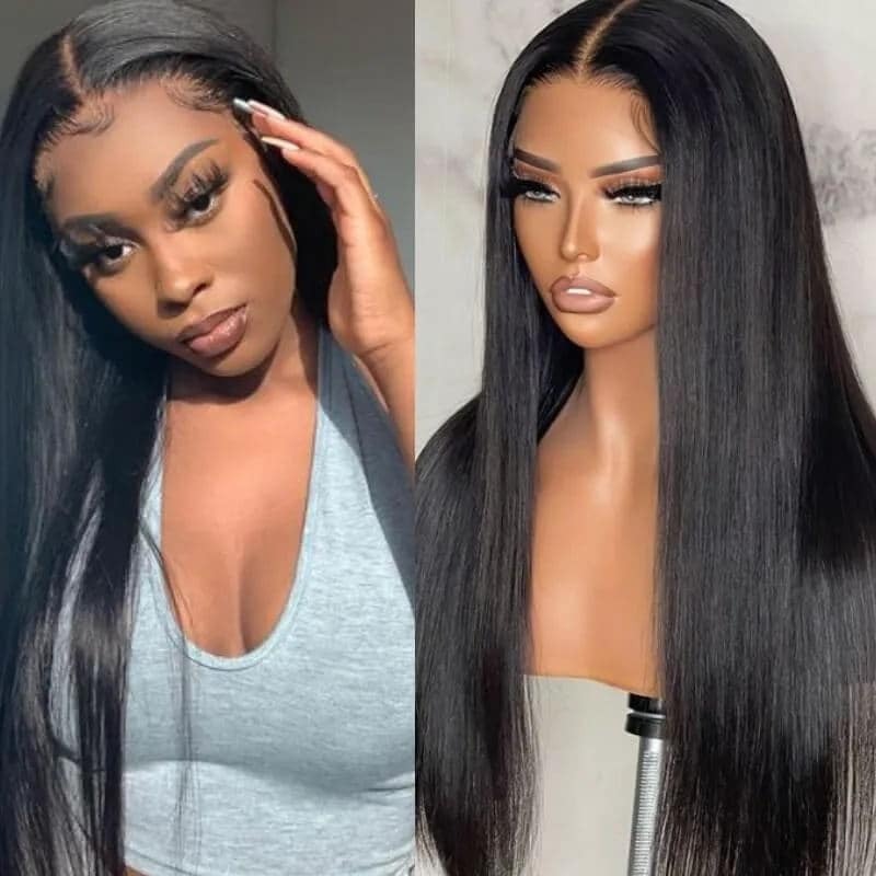 1# Wholesale Hair Vendor Affordable 13x4 Lace Front Wigs Straight 14 - 30 Inch