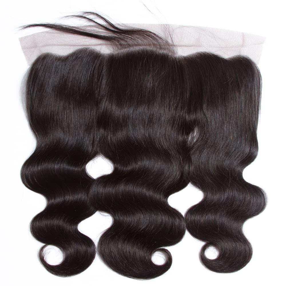13x4 HD Lace Frontal Body Wave Closure 130% Density Virgin Human Hair