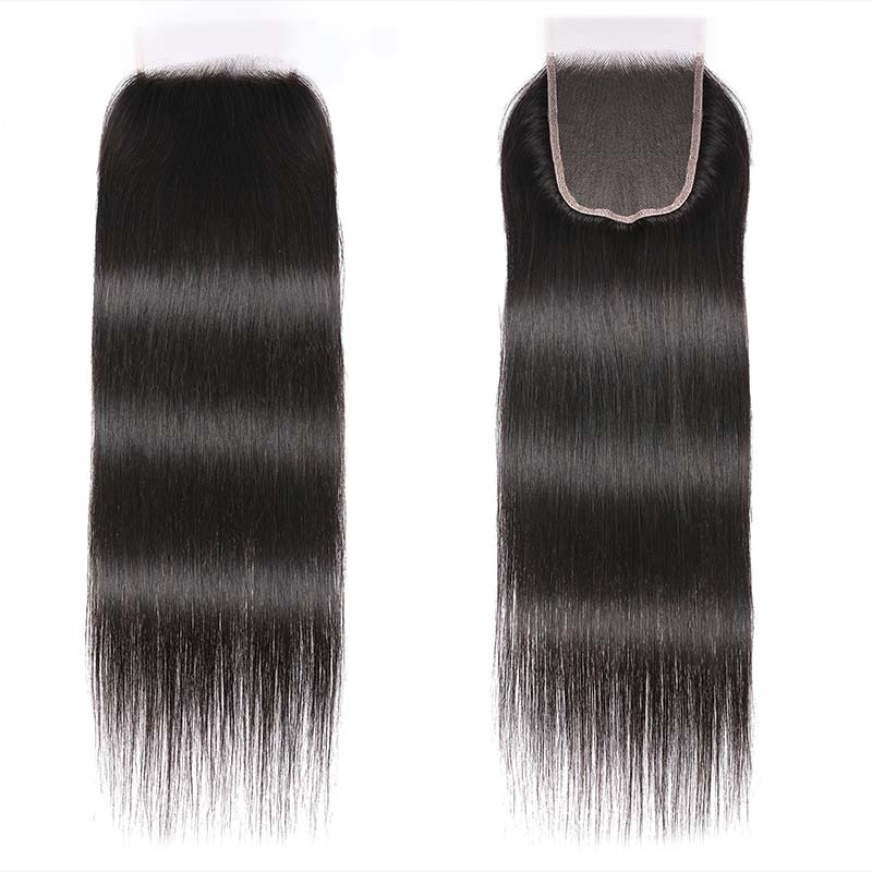 5x5 HD Lace Closure Straight Deep Parting Transparent Lace Hair Closure