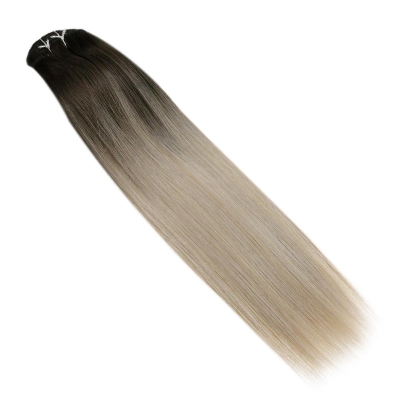 Balayage #2/18/60 Clip-In Extensions Remy Human Hair Wholesale