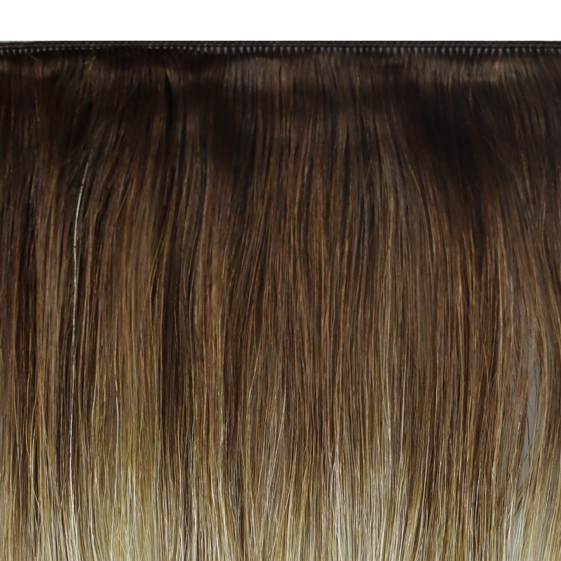 Balayage #3/8/22 Hand Tied Weft Extensions Virgin Human Hair - China Hair Factory Supplier