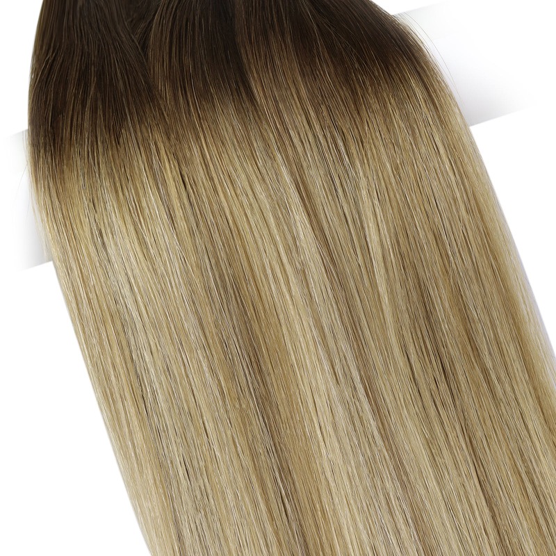 Balayage #3/8/22 Hand Tied Weft Extensions Virgin Human Hair - China Hair Factory Supplier
