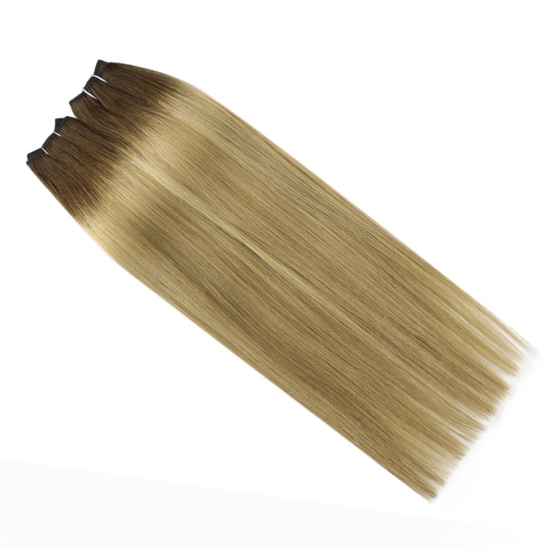 China Haarfabrik - brasilianische Menschenhaar-Nähgewebe-Bündel Balayage-Highlights #3/8/22
