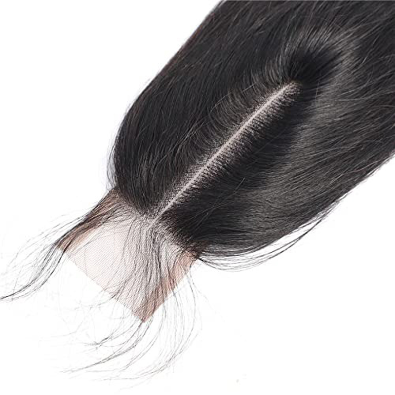 China Hair Factory Brazilian Virgin Hair 2x6 Transparent Lace Closure