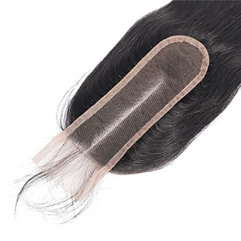 China Hair Factory Brazilian Virgin Hair 2x6 Transparent Lace Closure