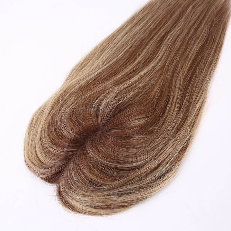 China Hair Factory Human Hair Topper Monofilament Hair Toupee For Women