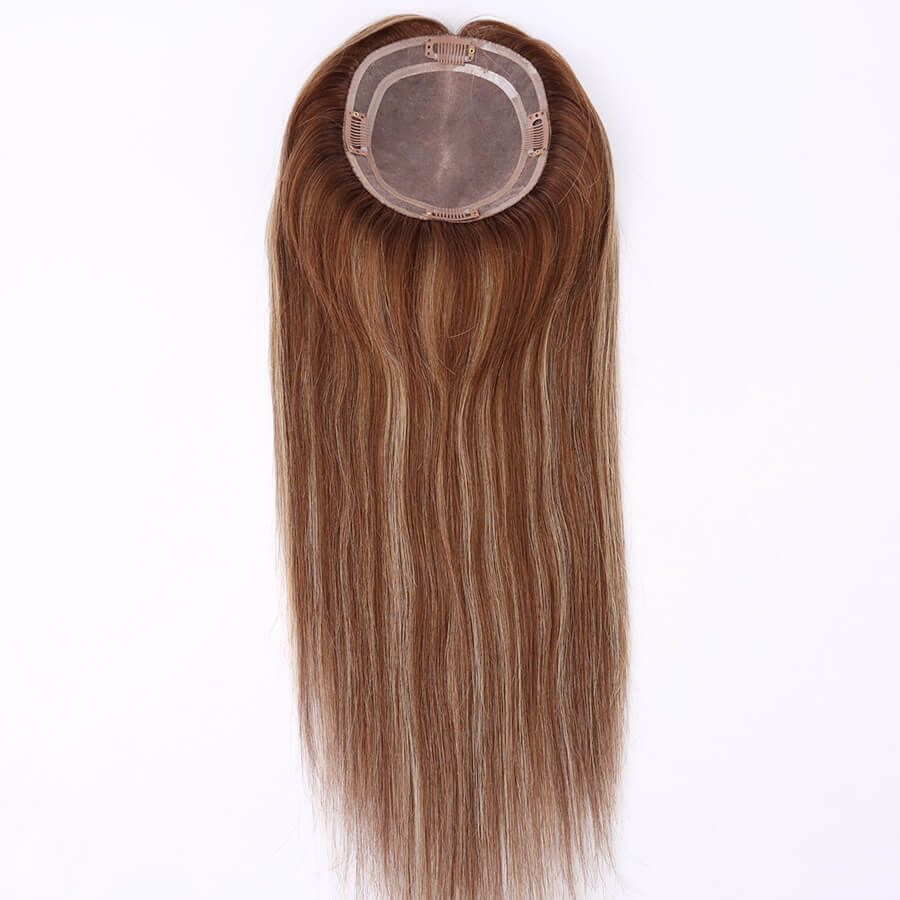 China Hair Factory Human Hair Topper Monofilament Hair Toupee For Women