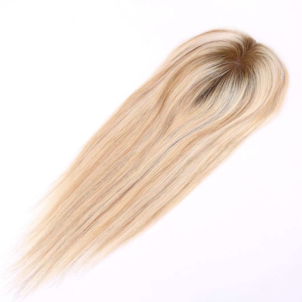 China Hair Supplier Virgin Human Hair Piece Monofilament Hair Topper