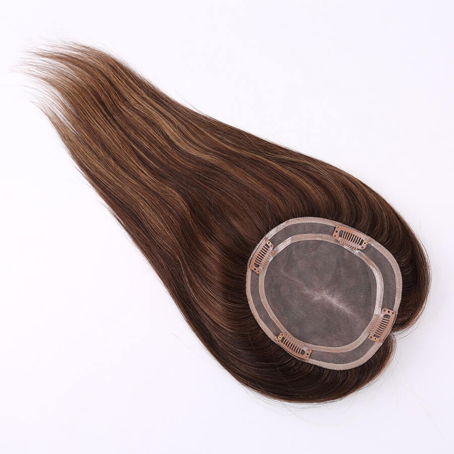 China Hair Vendor Virgin Human Hair Topper #3T38 Toupee For Women