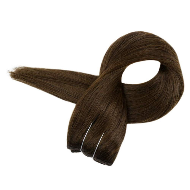 Dark Brown #4 Human Hair Halo Extension 100g Invisible Halo Hair Extensions