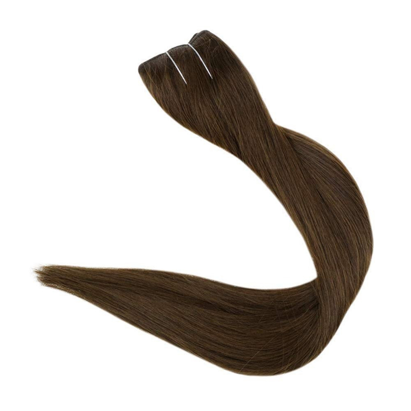 Dark Brown #4 Human Hair Halo Extension 100g Invisible Halo Hair Extensions