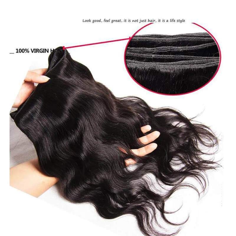 Factory Wholesale Virgin Human Hair Body Wave Hair Bundles