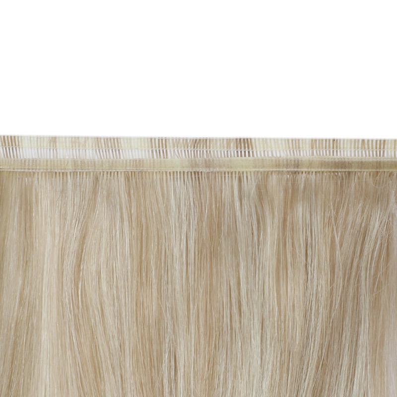 Extensões de Cabelo Virgem Humano Balayage em Trama de Seda Lisa, Atacado de Fábrica