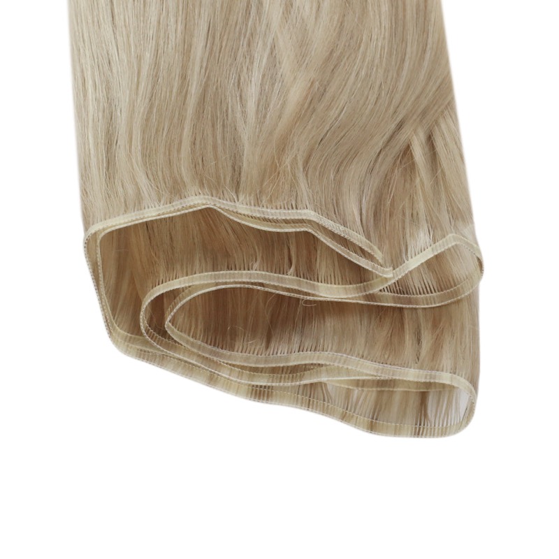 Extensões de Cabelo Virgem Humano Balayage em Trama de Seda Lisa, Atacado de Fábrica