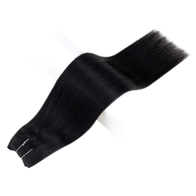 Halo Human Hair Extension 100g Jet Black #1 Halo Hair Wholesale Factory