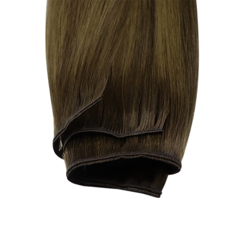 Hand Tied Weft Extensions Balayage Highlights #DU - China Hair Store Virgin Human Hair