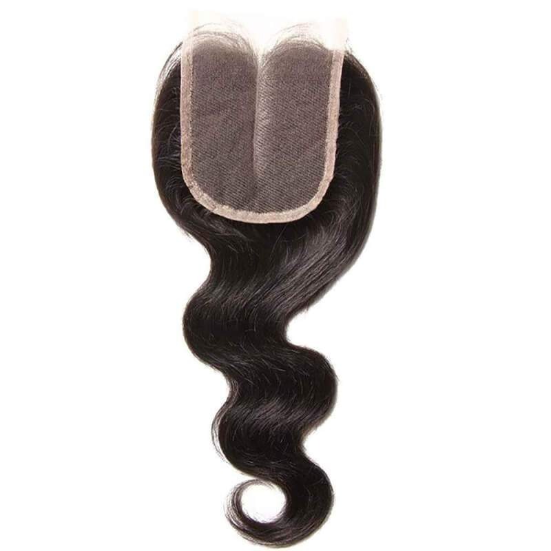 Human Hair Factory Wholesale 4X4 Lace Closure Body Wave Hair Pieces