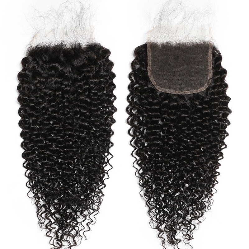 Human Hair Vendor for Wholesale Skin Melt HD 5x5 Lace Closure Curly Hairpieces