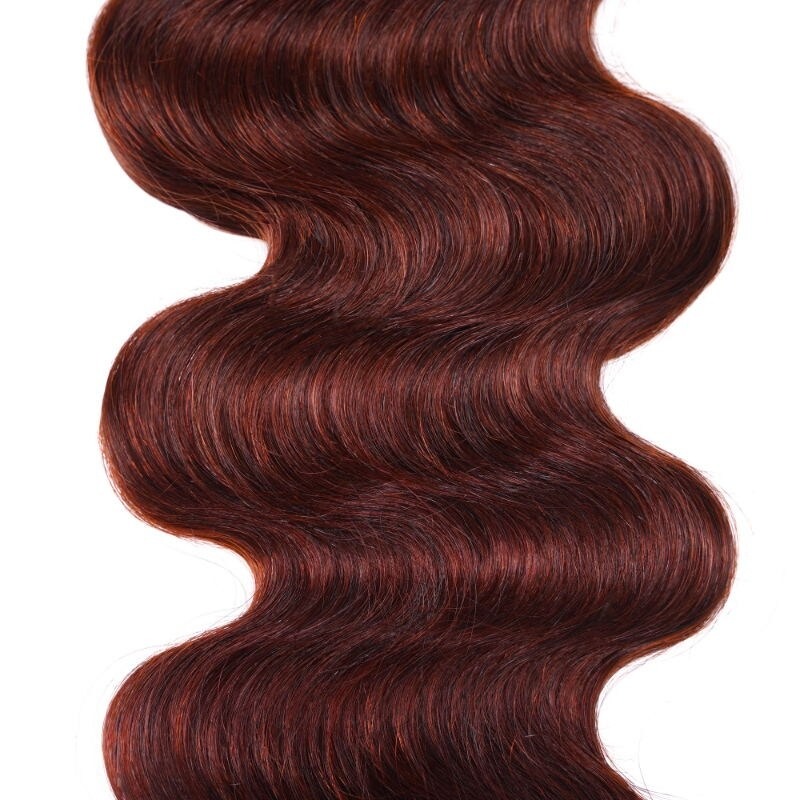Human Hair Wholesale Vendor Dark Brown Hair Bundles Body Wave Hair Weave