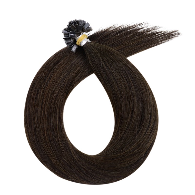 K-Tip Hair Extensions 100% Virgin Human Hair Darkest Brown #2 - Hair Vendor