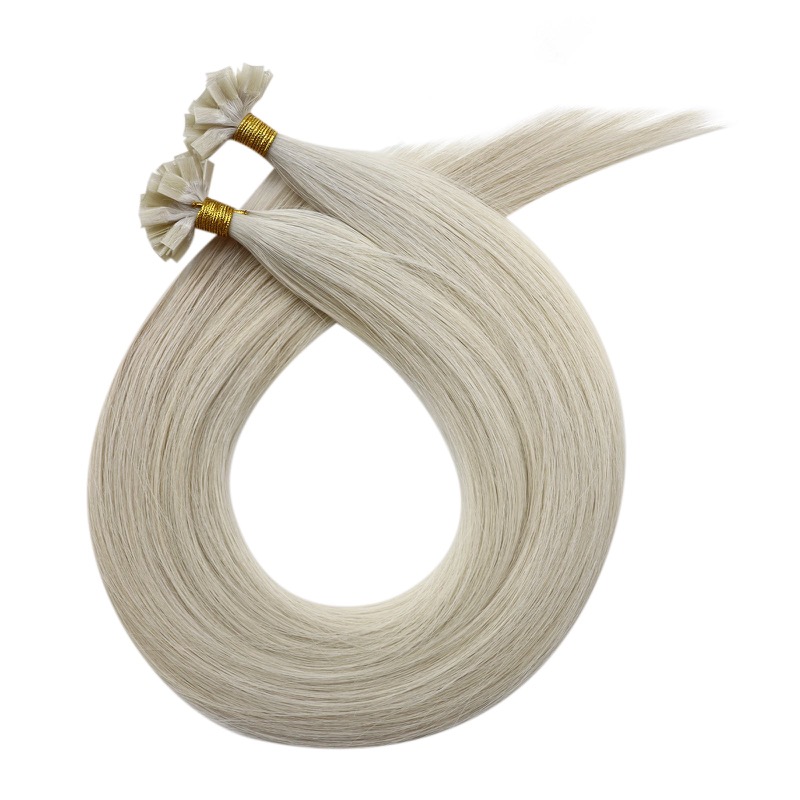 K-Tip Hair Extensions Platinum Blonde #1000 100% Virgin Human Hair