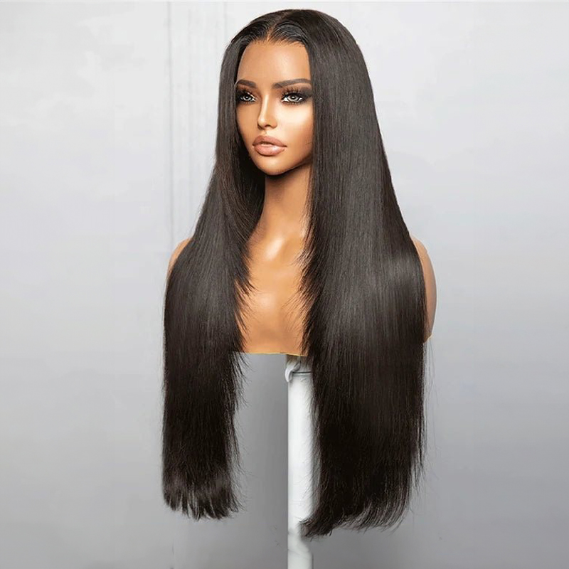 Lace Front 13X4 HD Layered Cut Pre-plucked Clueless Lace Wig Natural Color