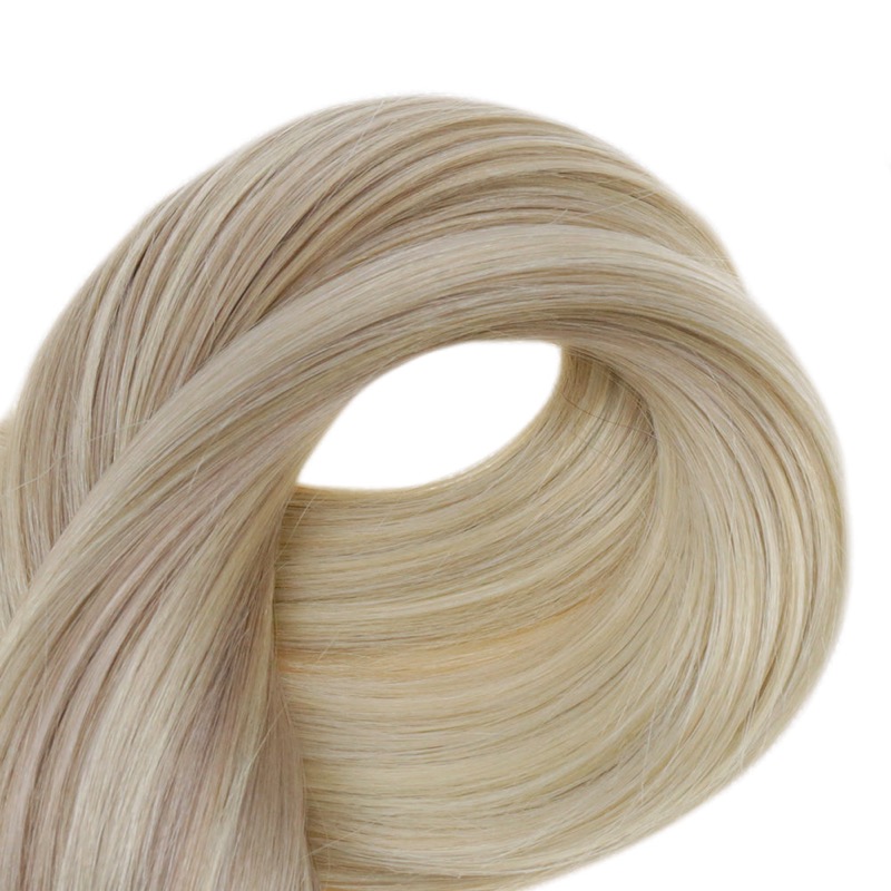 PU Seamless Balayage #18/22/60 Clip-In Extensions Hair Factory China