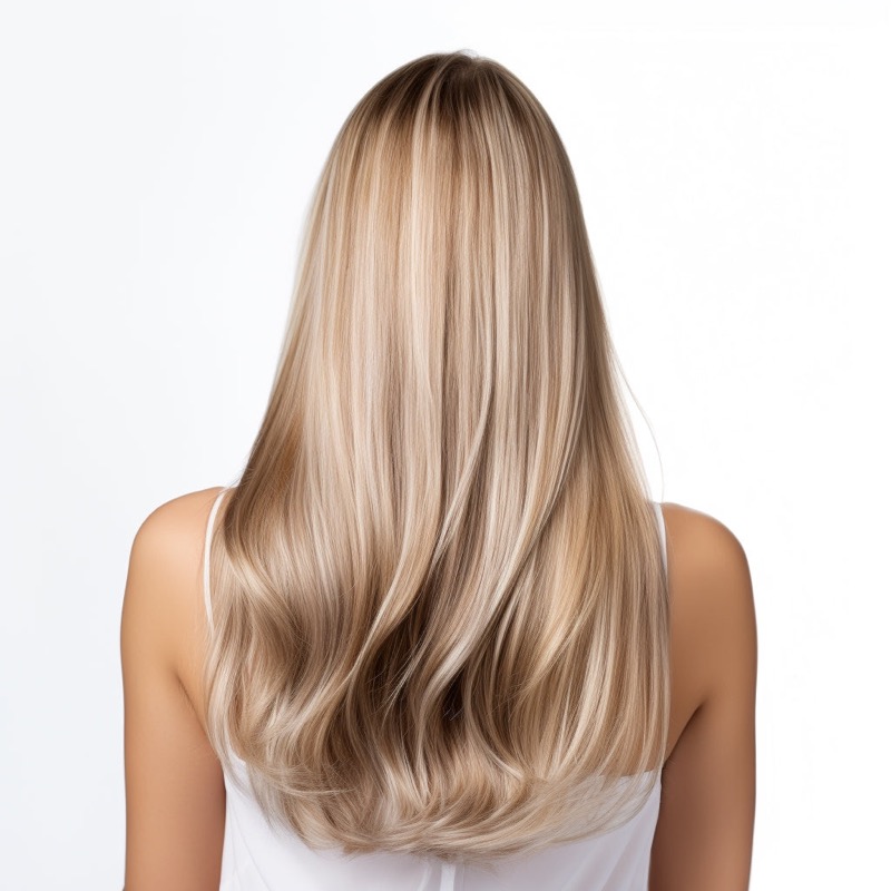 Seamless Injection Tape-in Extensions Virgin Human Hair Balayage #4/7/80