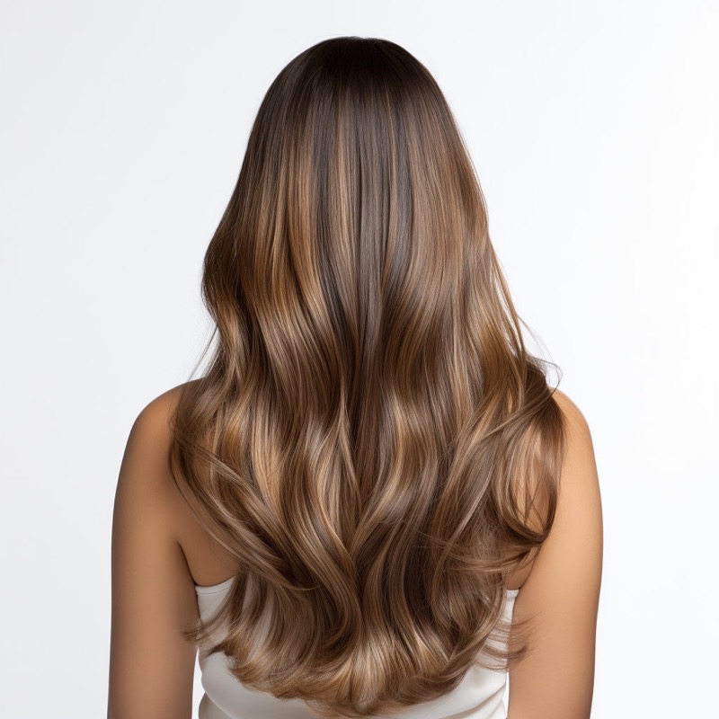 Seamless Tape-in Extensions Virgin Human Hair Balayage #R3T8 - Hair Vendor