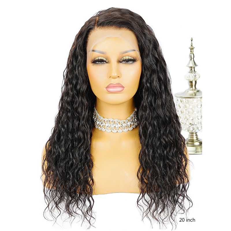 Sexy Loose Curly 360 Lace Wig Virgin Human Hair 150% Density Pre-Plucked