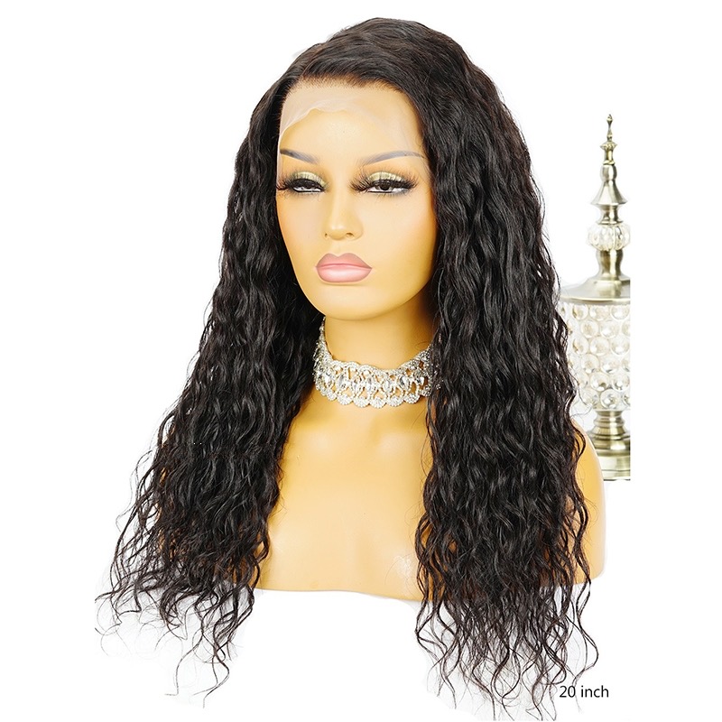 Sexy Loose Curly 360 Lace Wig Virgin Human Hair 150% Density Pre-Plucked