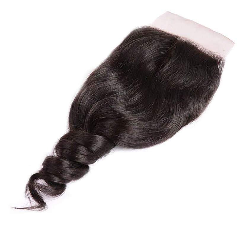 Top Hair Vendor for Wholesale 4X4 Lace Closure Loose Wave Hair Extensions