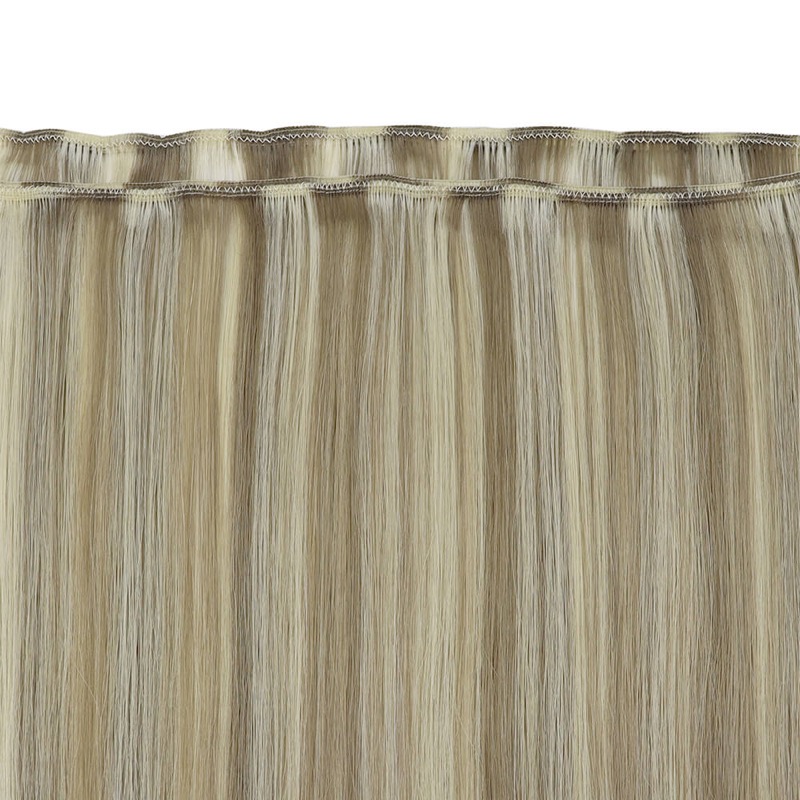 Virgin Brazilian Weft 100% Human Hair Sew-In Bundles Highlights #P8/60