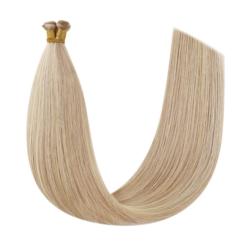 Maagd Genie Weefsel Haarverlengingen Highlights Blond #P18/613