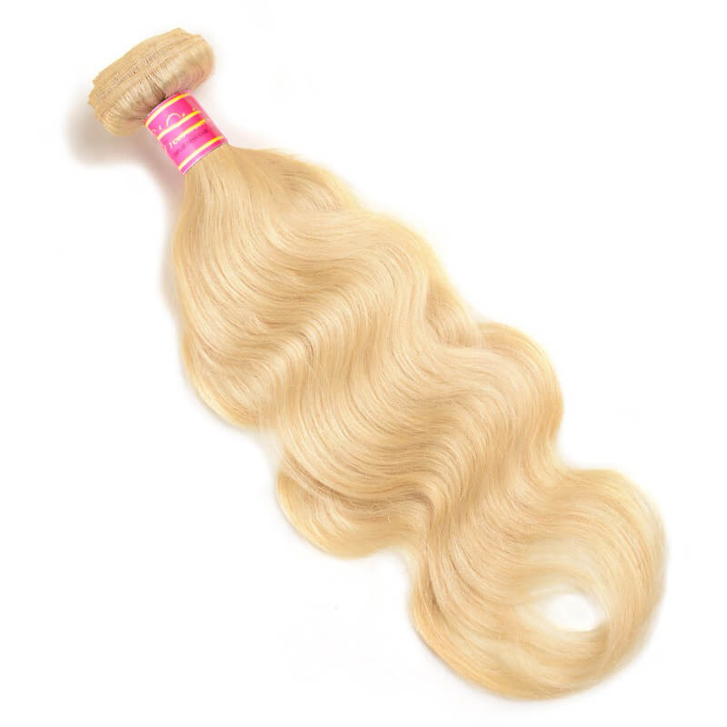 Großhandel 613 Blondes Virgin Human Hair Wave Body Wave Hair Weft