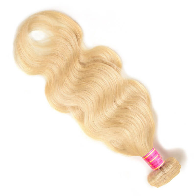 Großhandel 613 Blondes Virgin Human Hair Wave Body Wave Hair Weft