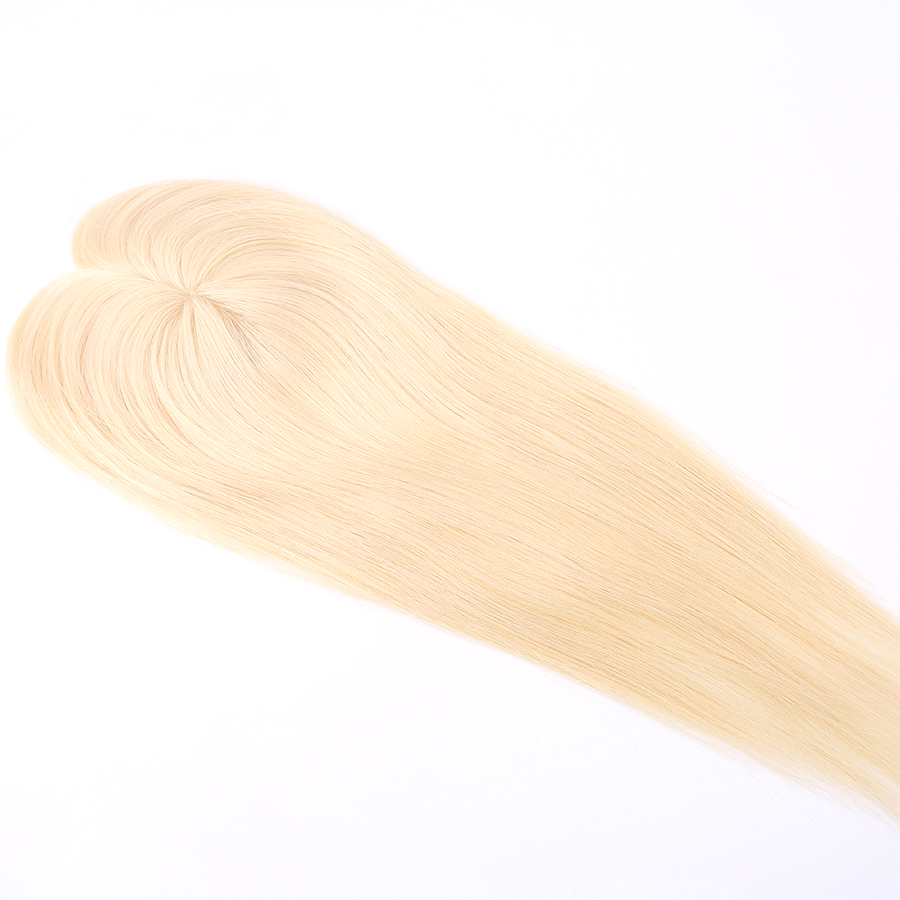 Wholesale Hair Topper #613 Virgin Human Hair Monofilament Hair Pieces