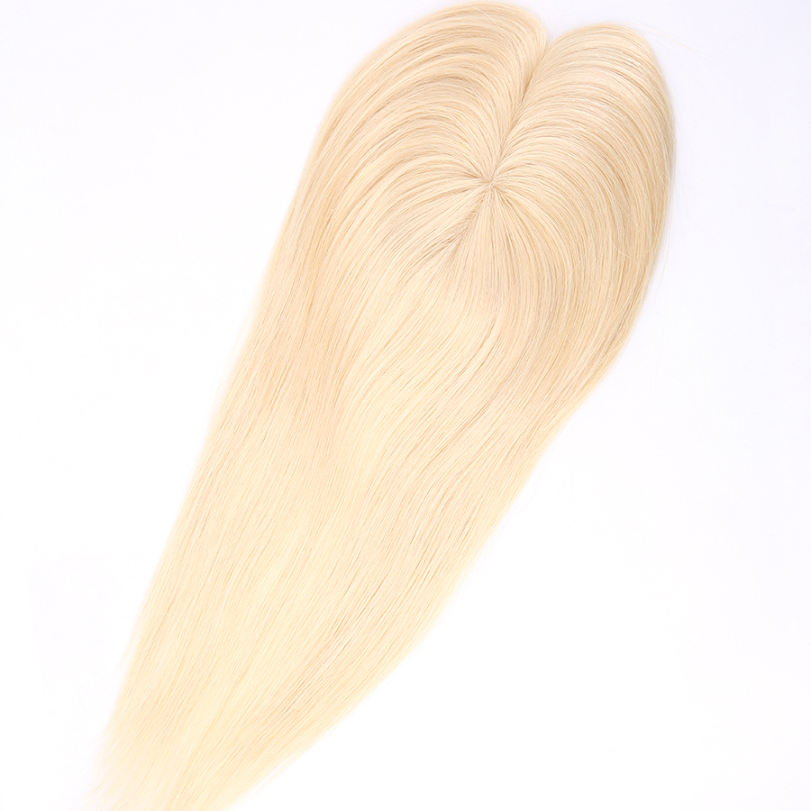 Wholesale Hair Topper #613 Virgin Human Hair Monofilament Hair Pieces