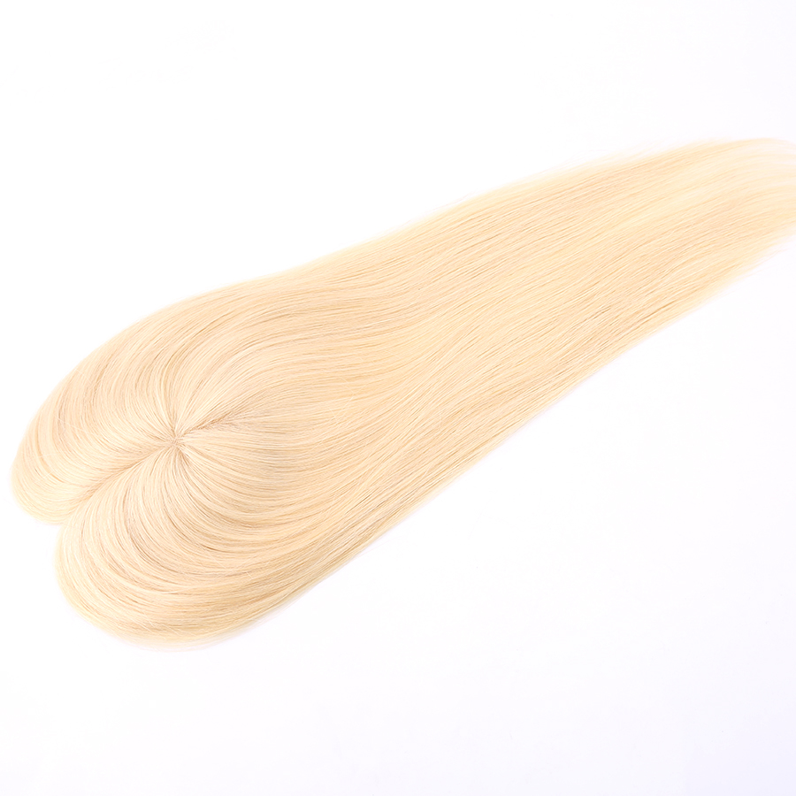 Wholesale Hair Topper #613 Virgin Human Hair Monofilament Hair Pieces