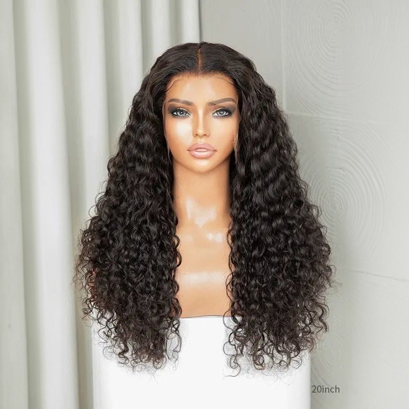 Wholesale HD Lace Water Wave 13x4 Lace Front Wigs 100% Human Hair