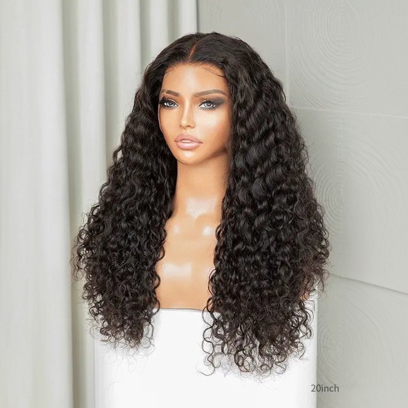 Wholesale HD Lace Water Wave 13x4 Lace Front Wigs 100% Human Hair