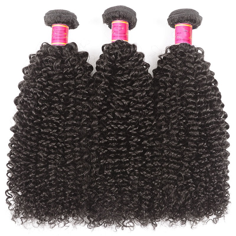 Wholesale Kinky Curly Hair Bundles Human Hair Weaves Extensions